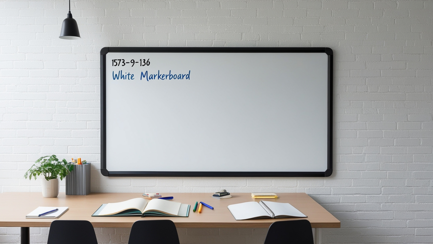 1573-9-136 White Markerboard