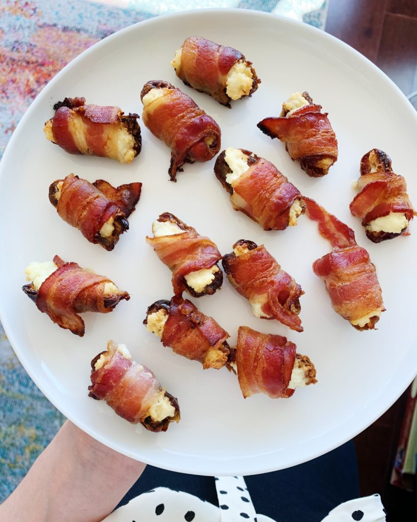 Bacon Wrapped Dates | Healthy High Protein Desserts