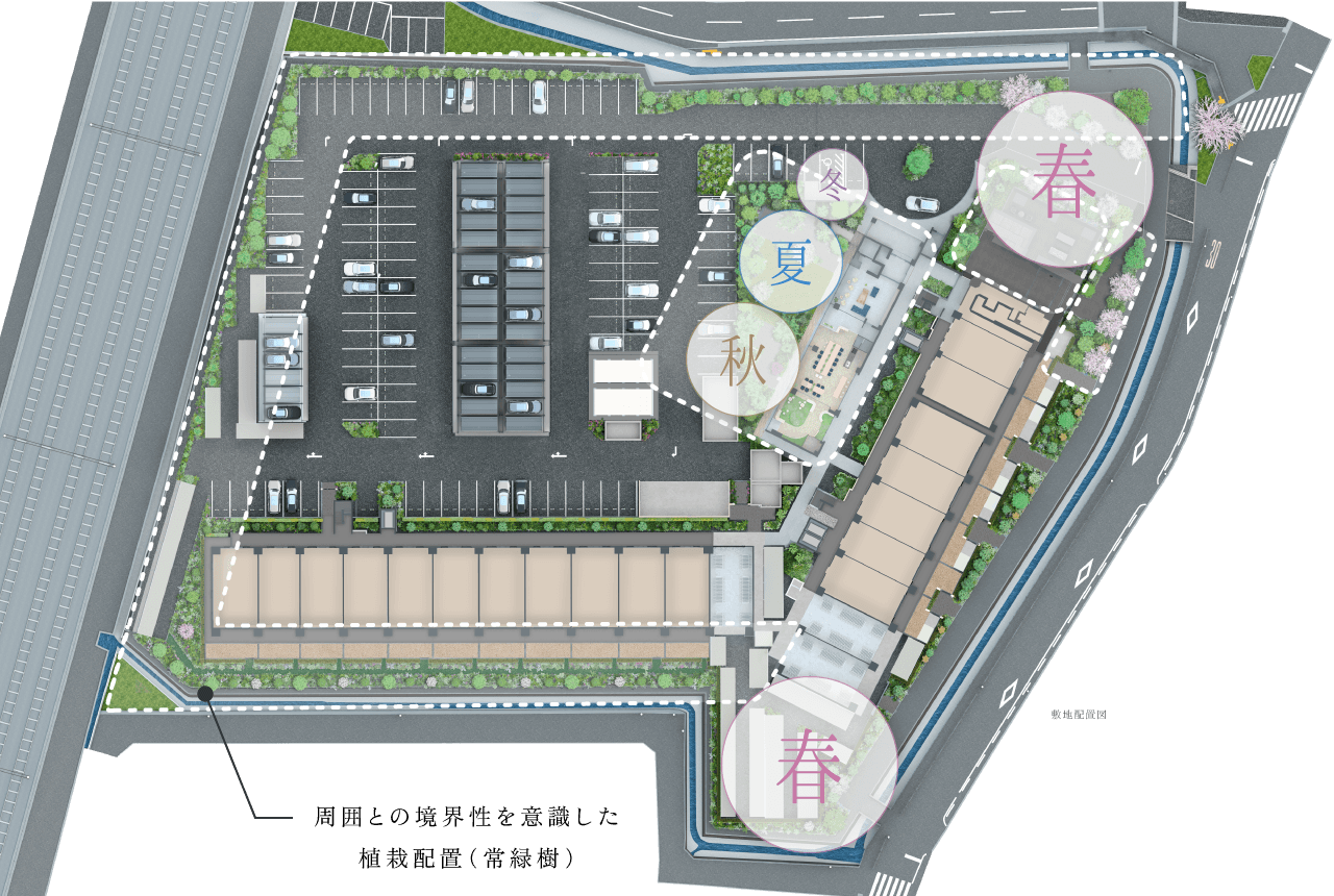 敷地配置図