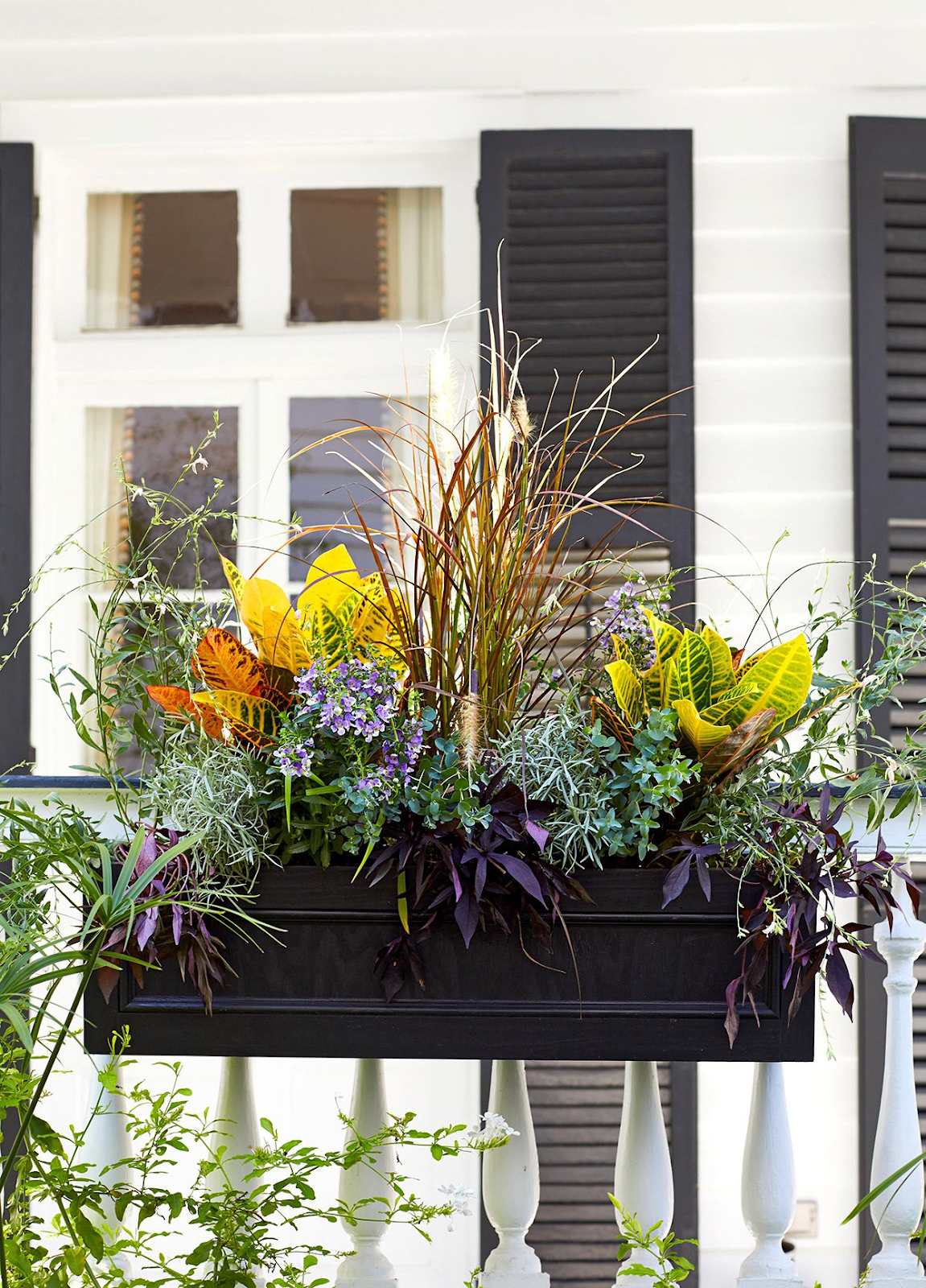 Fall Window Box Decorating Ideas