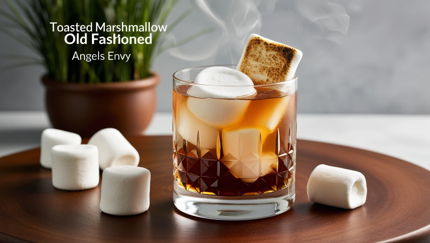 Toasted Marshmallow Old Fashioned Angels Envy Recipe
