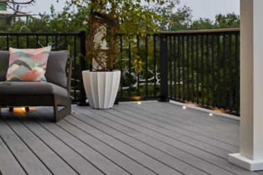 trunorth vs trex composite decking an honest review deck boards with recessed lighting custom built michigan