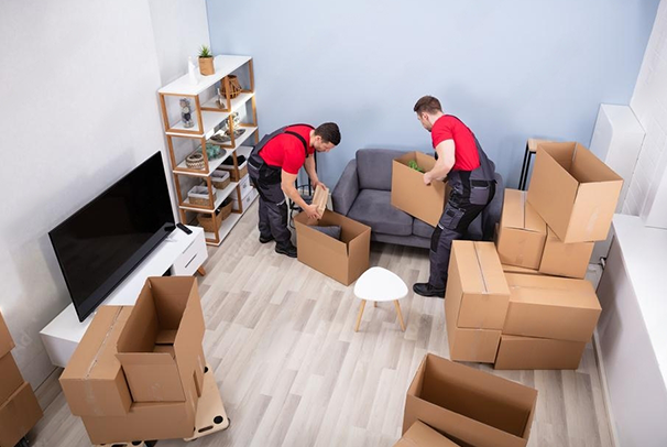 Men moving boxes in a room

AI-generated content may be incorrect.