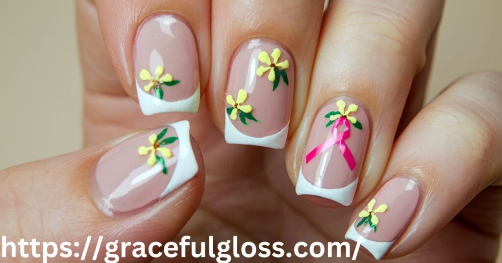  Spring-Inspired French Nails 31 white tip french nails ideas