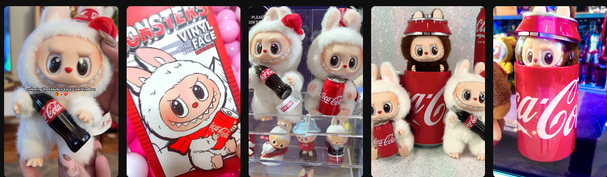 cocacola labubu or labubu coca cola merch