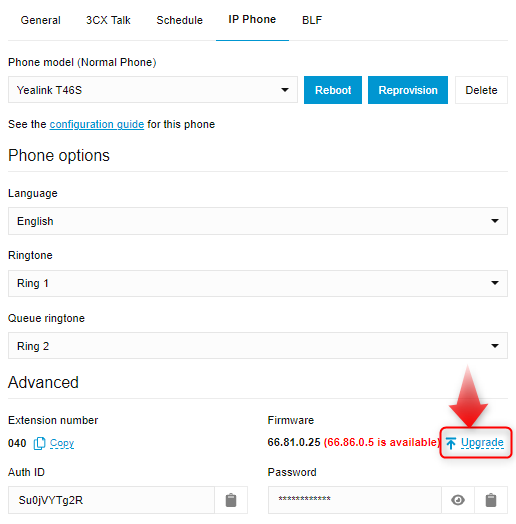 Configuring IP Phones - V20