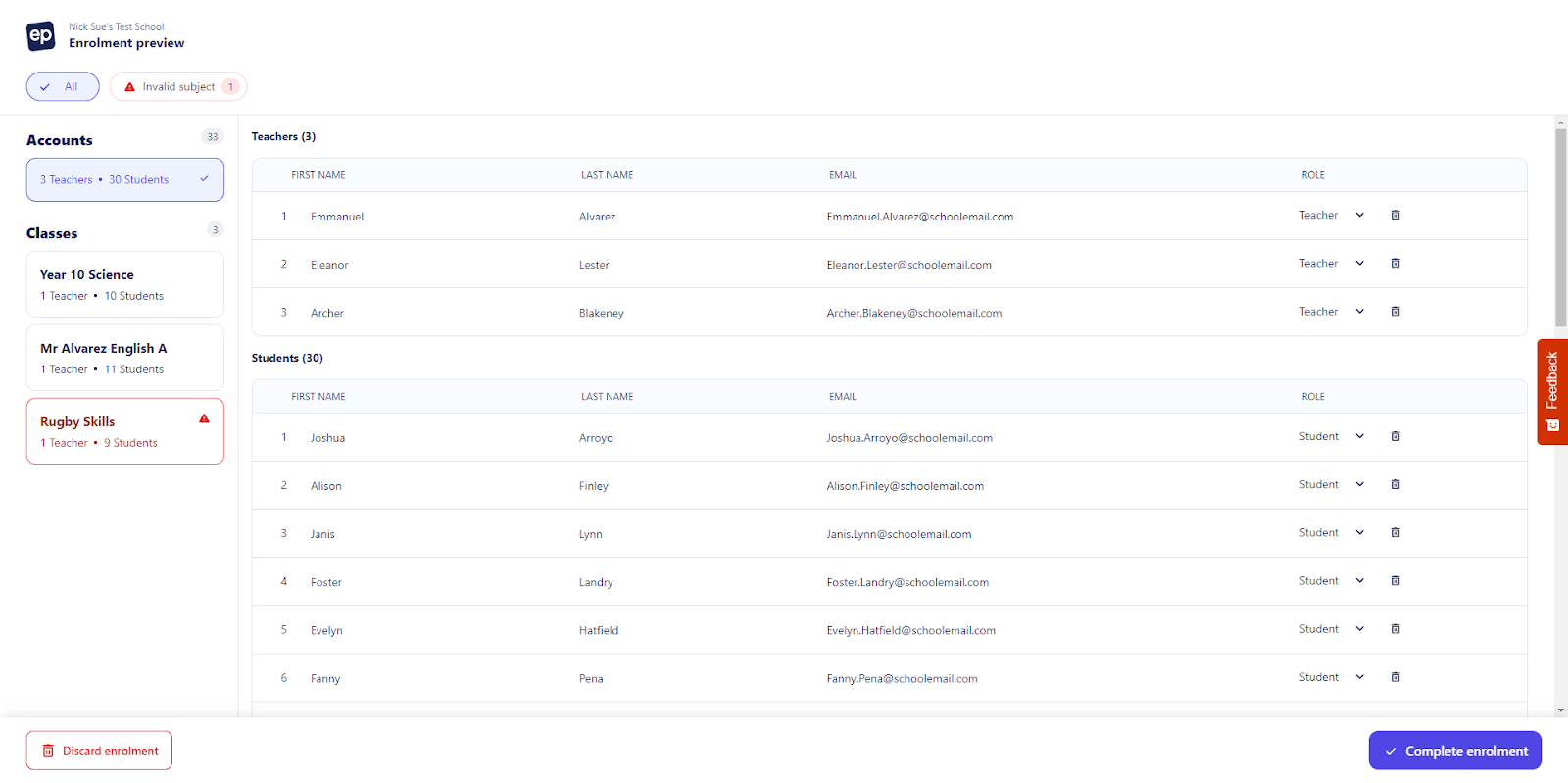 A guide to EP’s new Enrolment Portal soon for 2025) Education