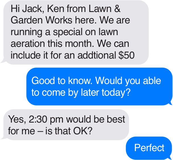 Two-way SMS Marketing