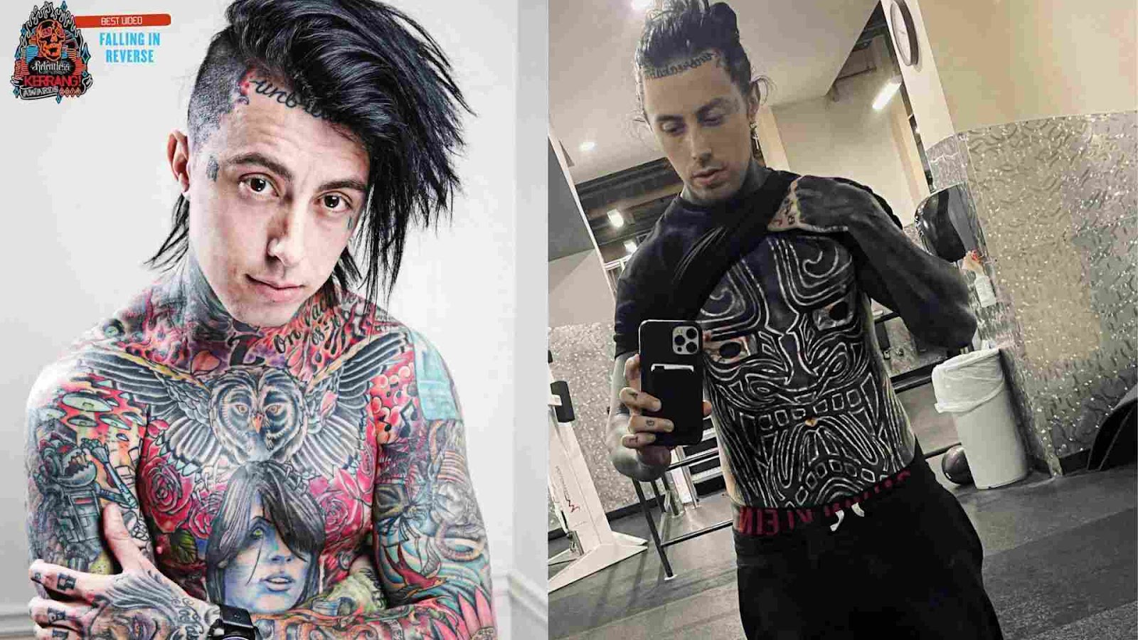 Ronnie Radke’s Tattoos