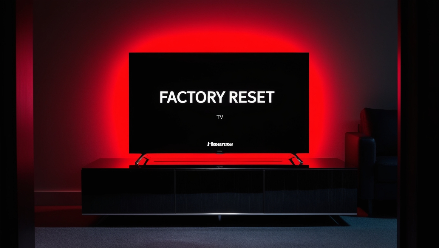 Factory Reset Hisense Smart TV