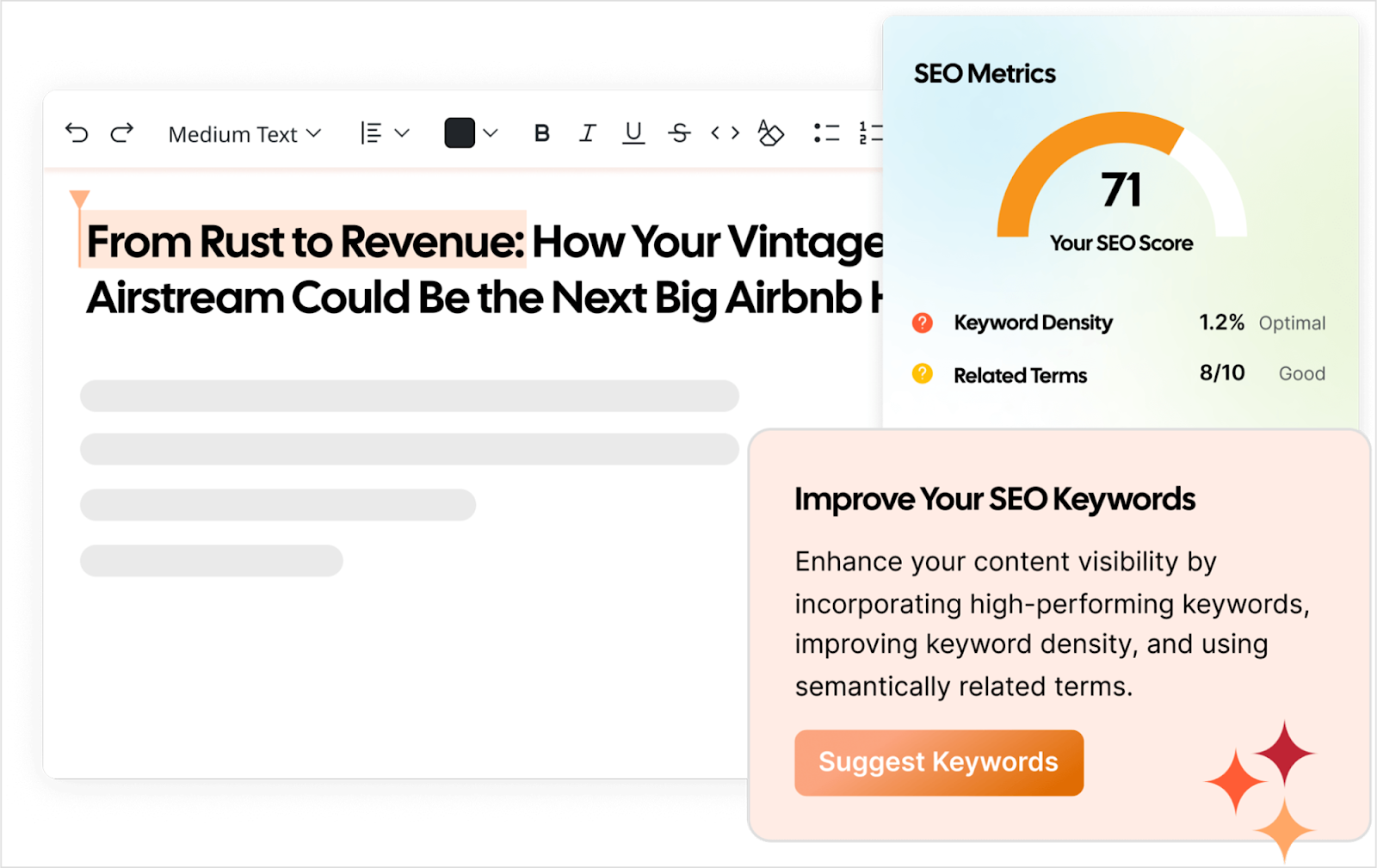 SEO-friendly content