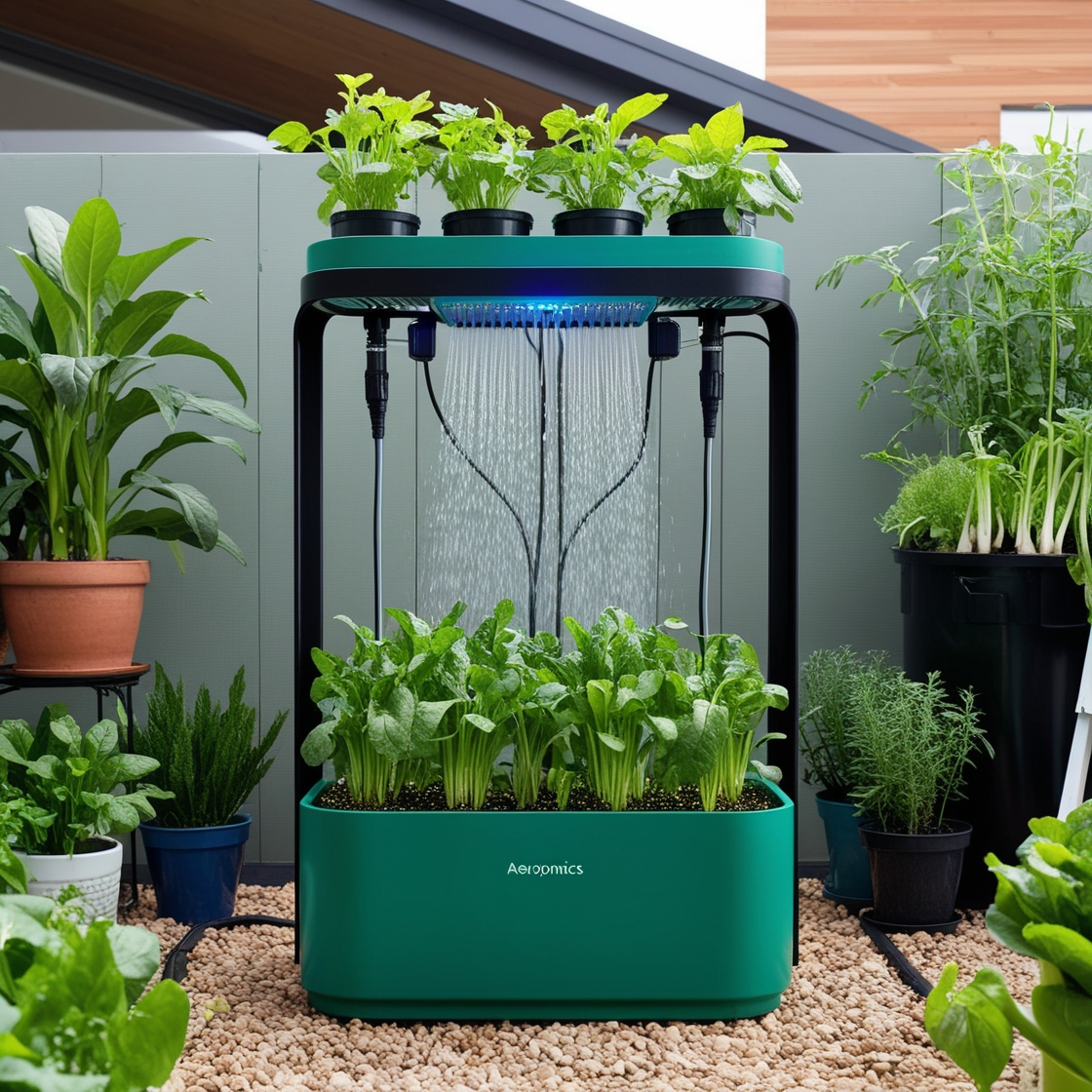 Aeroponics system design and planning