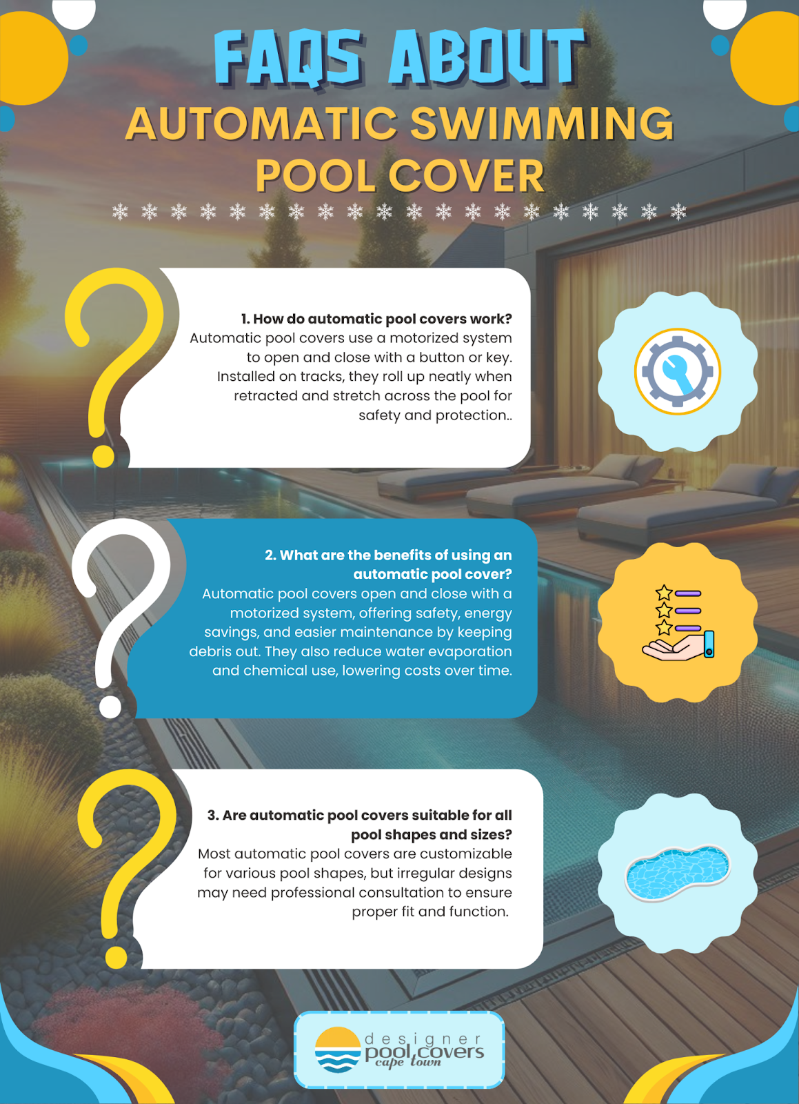 Frequently Asked Questions (FAQs) about Automatic Swimming Pool Cover