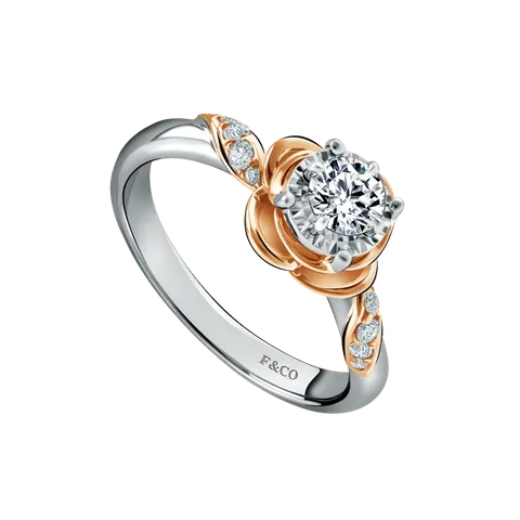  Frank Fire Collection, Peony Ladies Ring