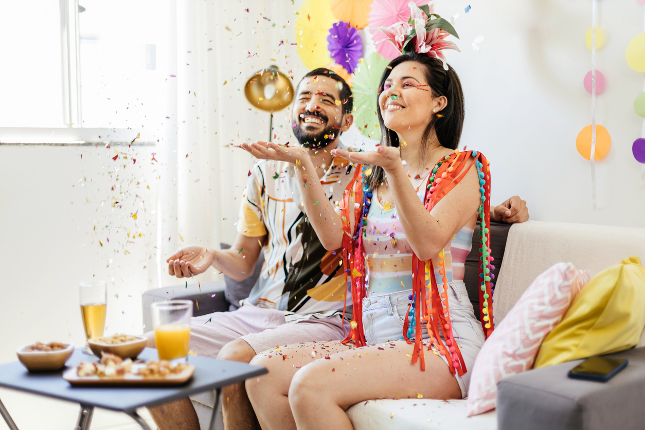 Carnaval em casa