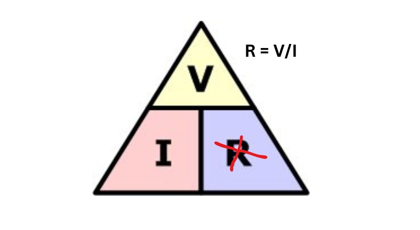 find resistance using ohm's law