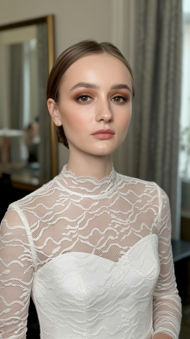 Soft Wedding Makeup for Brown Eyes Natural Looks