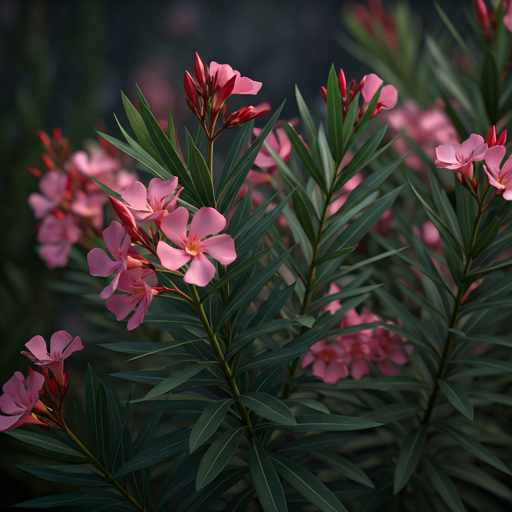 3. Oleander ( Nerium oleander ): Toxic from Root to Flower