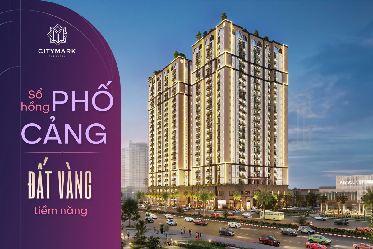 CityMark Residence với pháp lý đầy đủ, rõ ràng