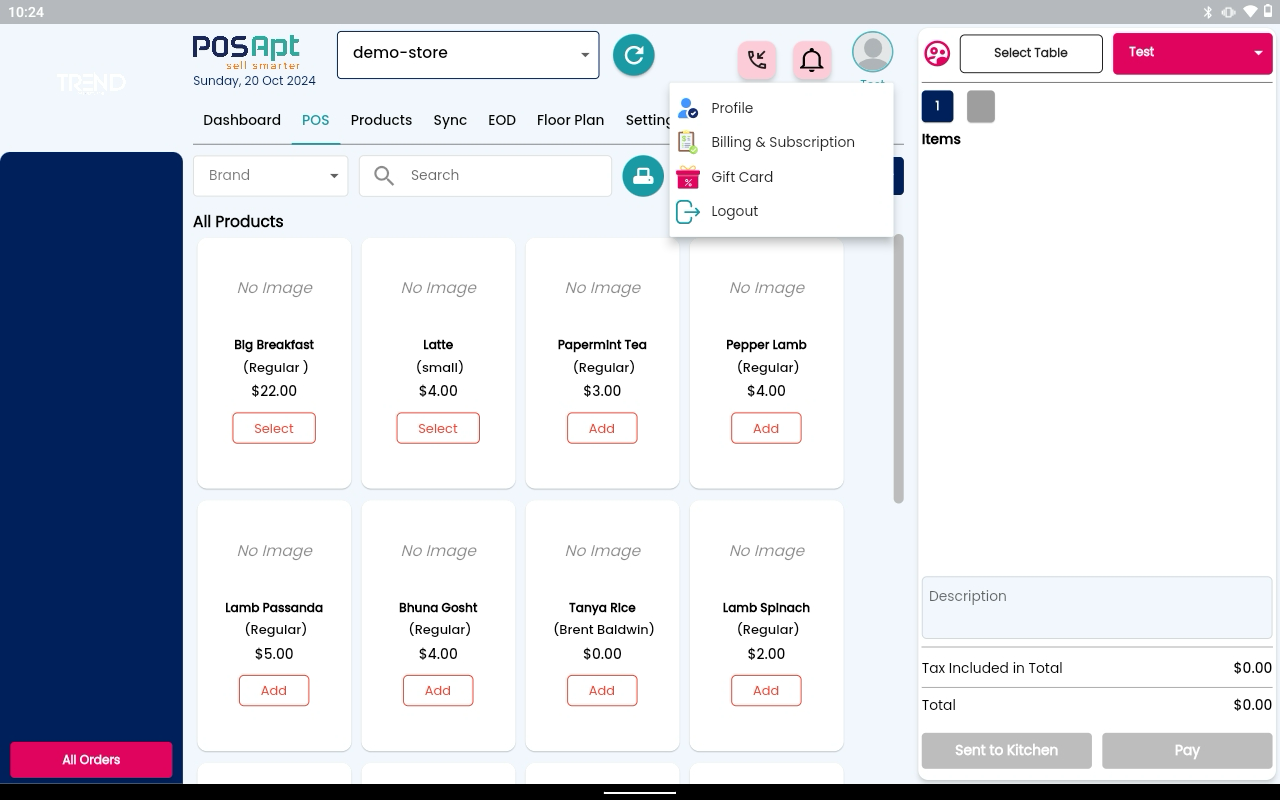 POSApt Gift Card System