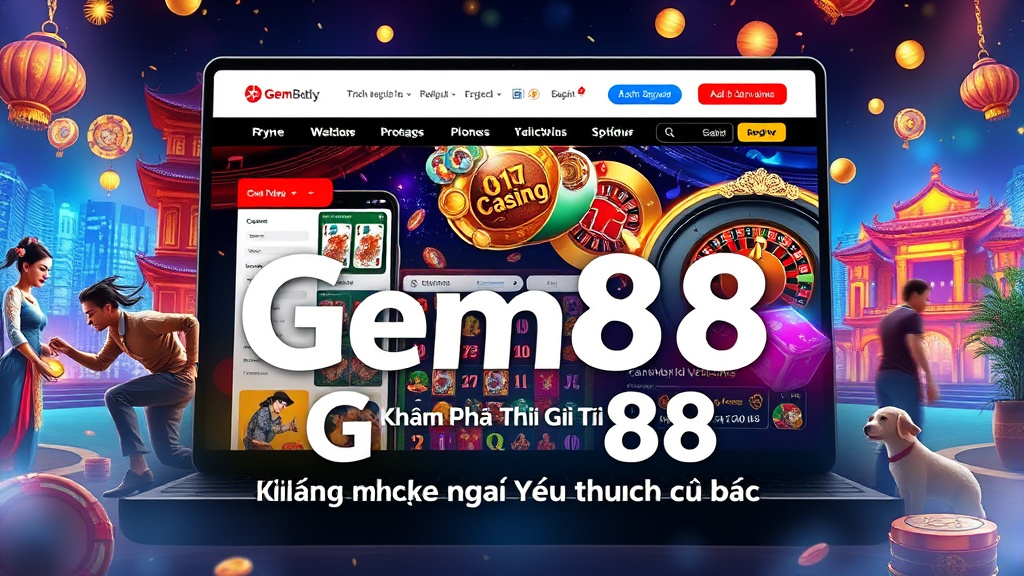 Khám Phá Thế Giới Giải Trí Đỉnh Cao Tại Gem88 - Điểm Đến Của Những Người Yêu Thích Cờ Bạc
