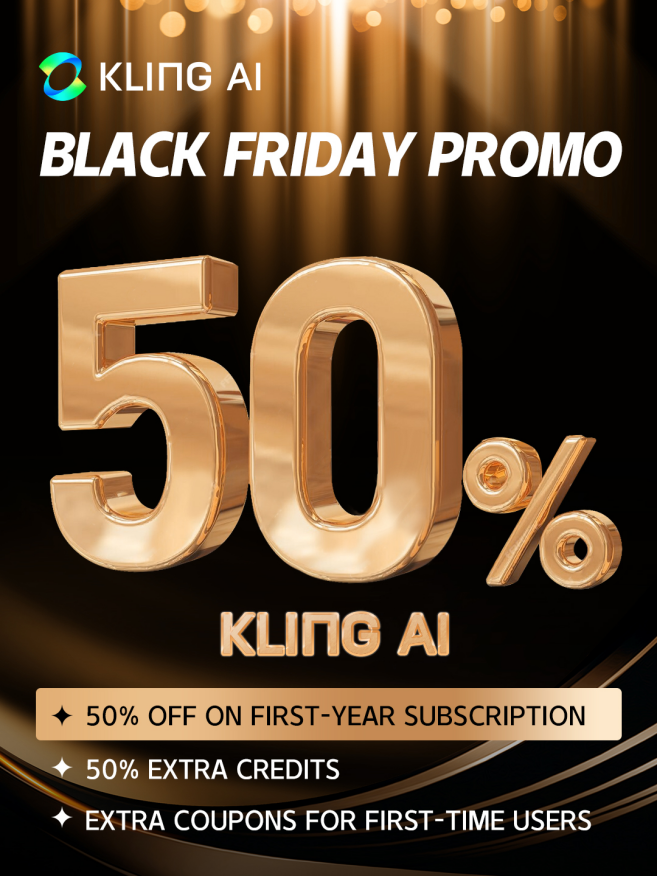 Kling AI Umumkan Diskon Besar Black Friday