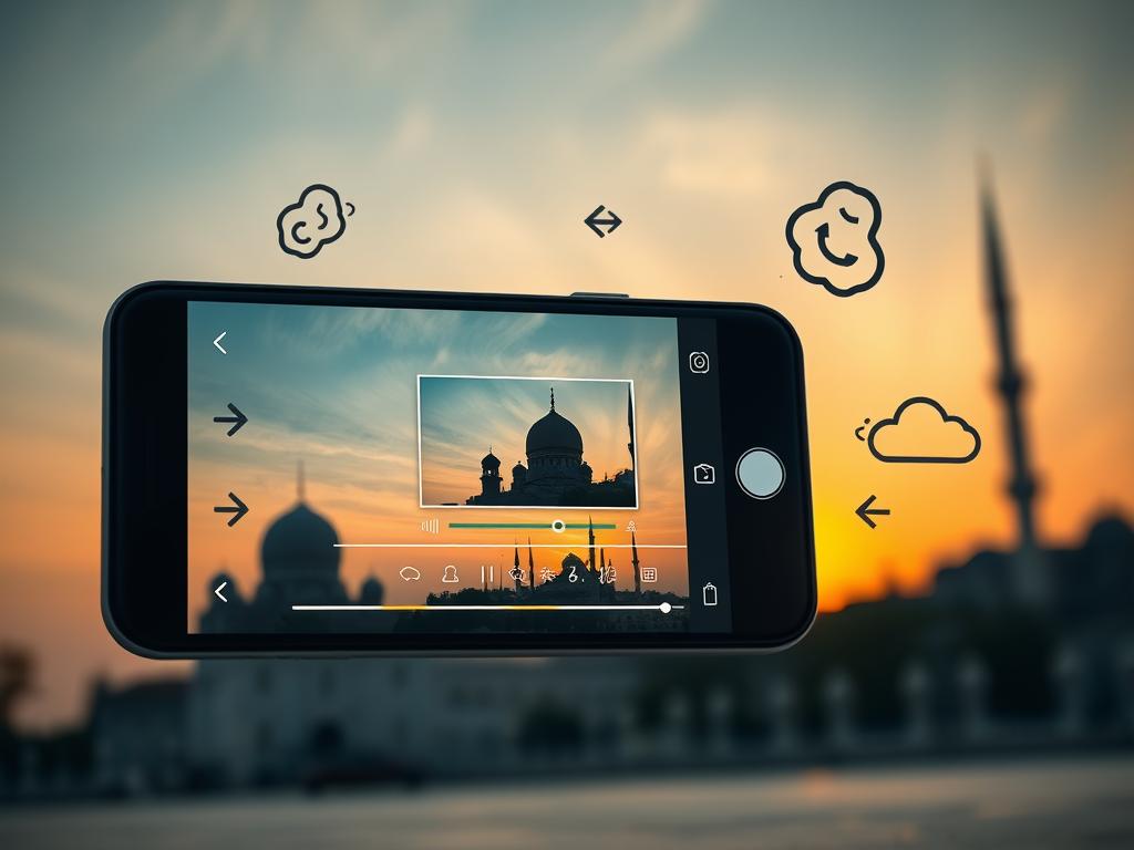 exporting and sharing islamic ahadith videos