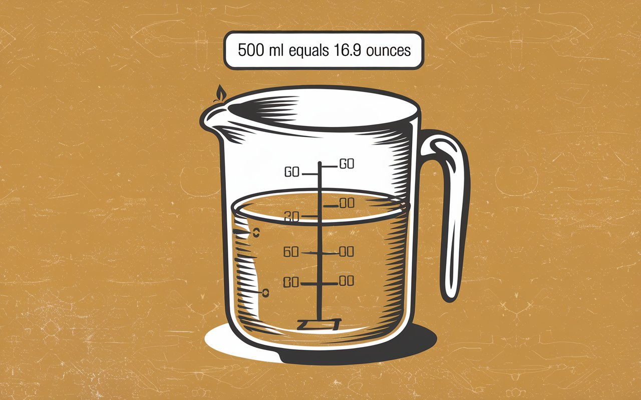 500 ml Equals How Many Ounces