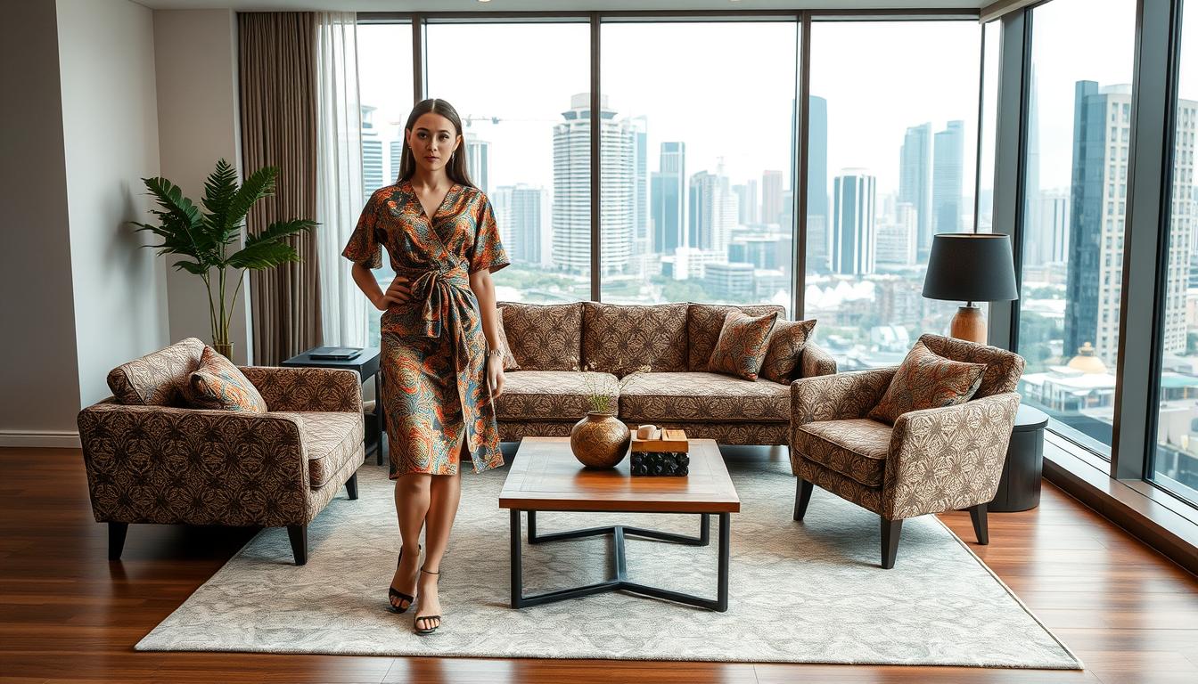 modern batik fashion and home decor