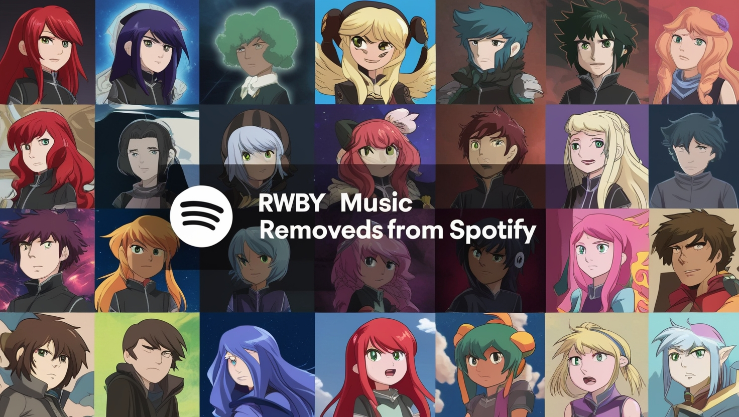 RWBY Music Removed from Spotify