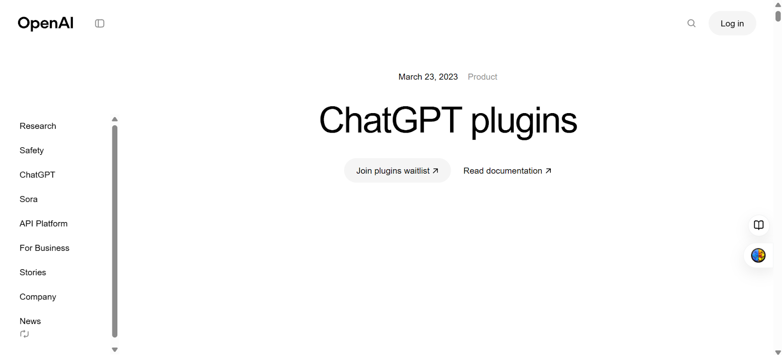 a screenshot of chatgpt plugins