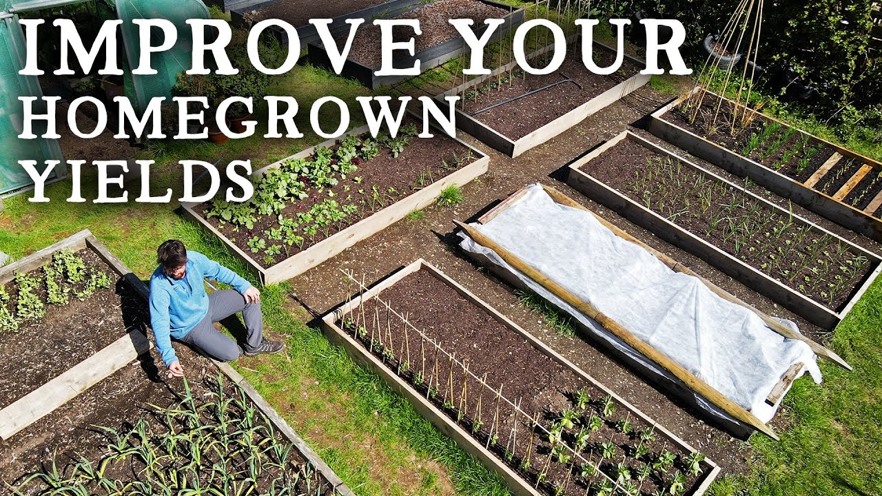 Increase Efficiency of Raised Garden Beds