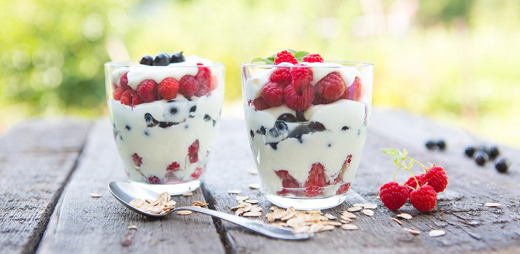 Perfect Parfait With Cashew Cream and Fruit Toppings