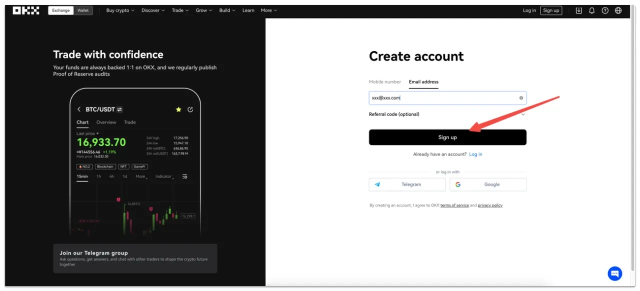 Create Account