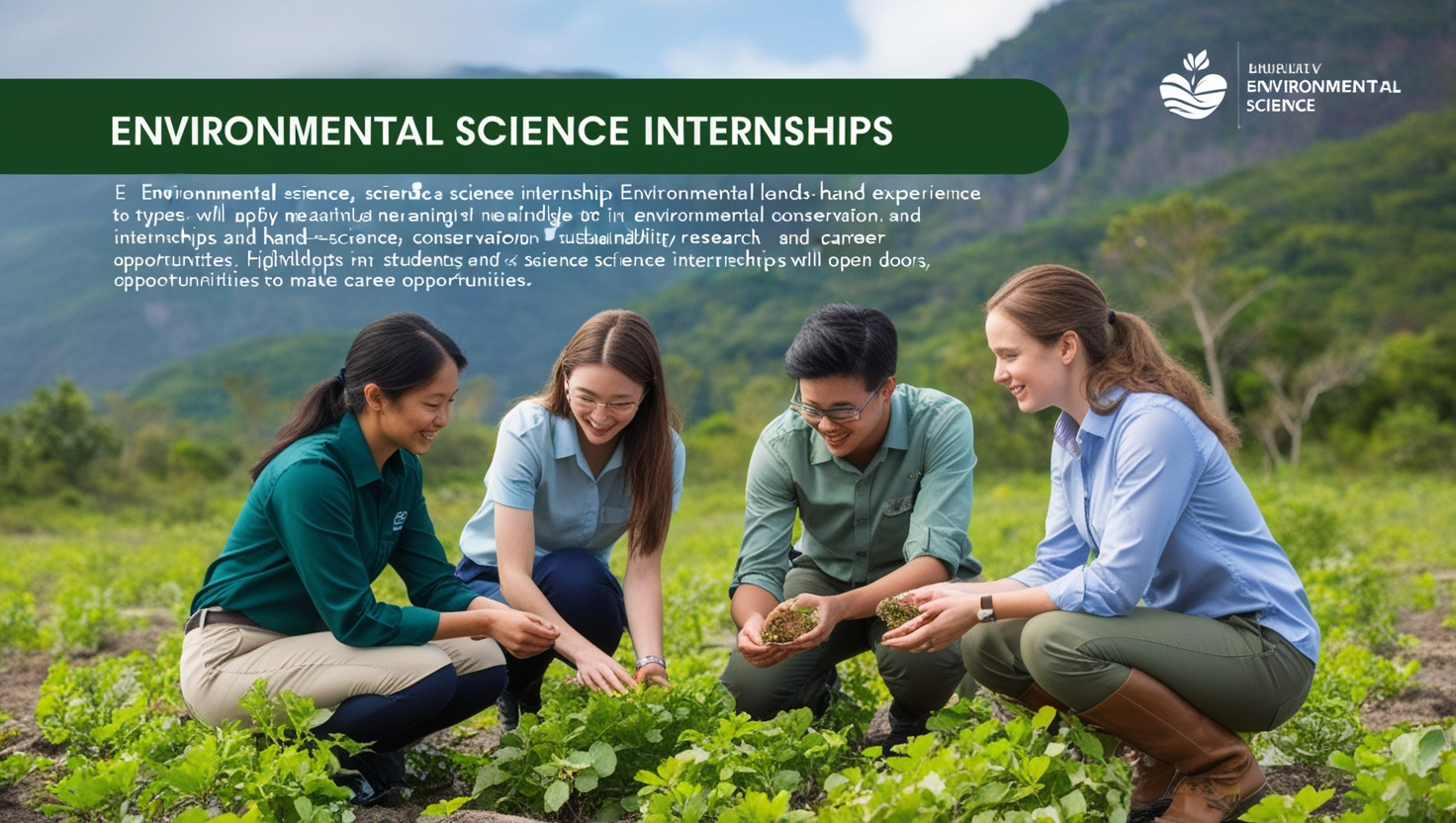 Environmental Science Internships
