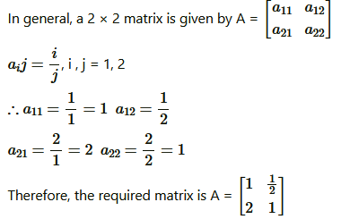 NCERT Solutions for Class 12 Math Chapter 3 - Matrices 