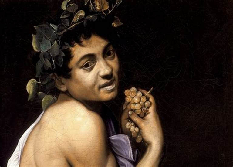 The painting ‘Sick Young Bacchus’ by Michelangelo. Photo: rockyruggiero.com