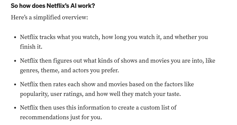 Netflix ai 