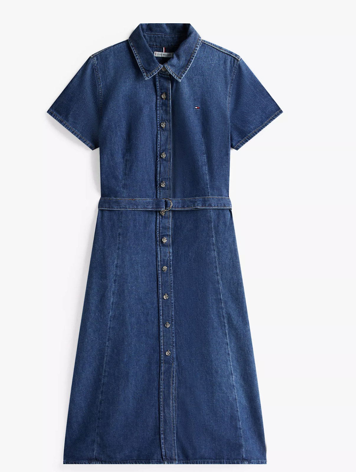 Denim Shirtdress