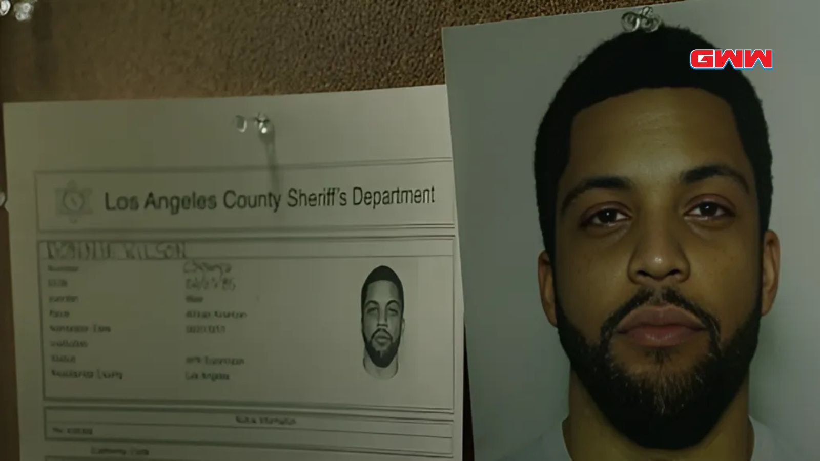 Donnie Wilson's Los Angeles Sheriff's Department record in Den of Thieves 2