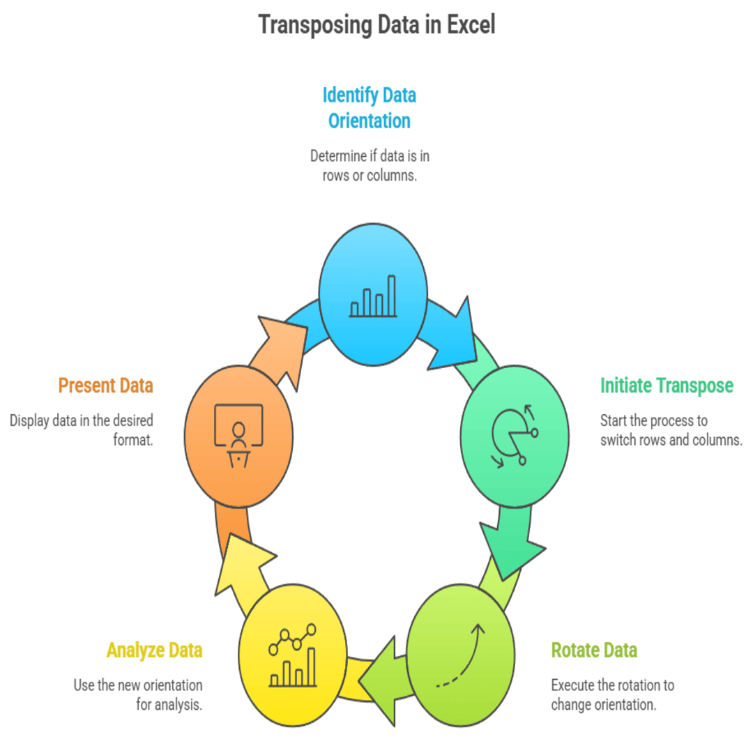 Transposition of data in Excel