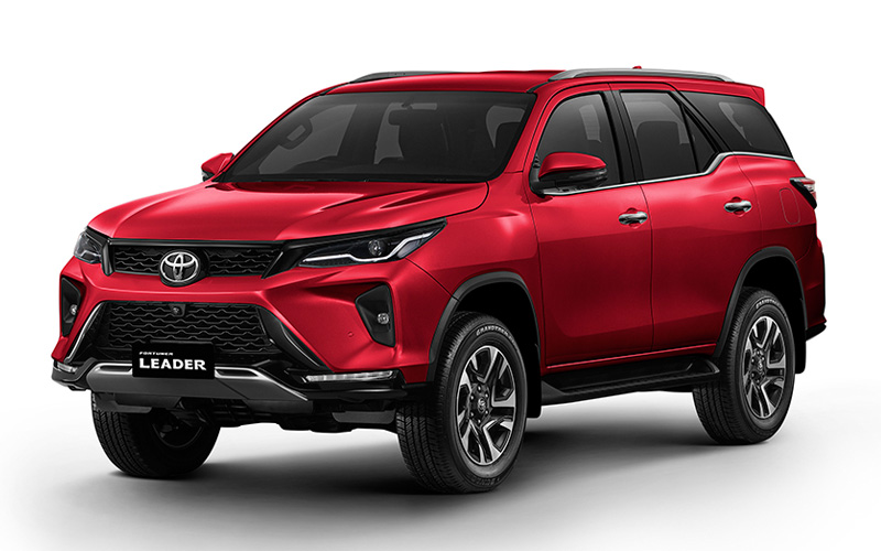 รถยนต์ Toyota Fortuner Legender 2023 มีทั้งหมด 3 สี