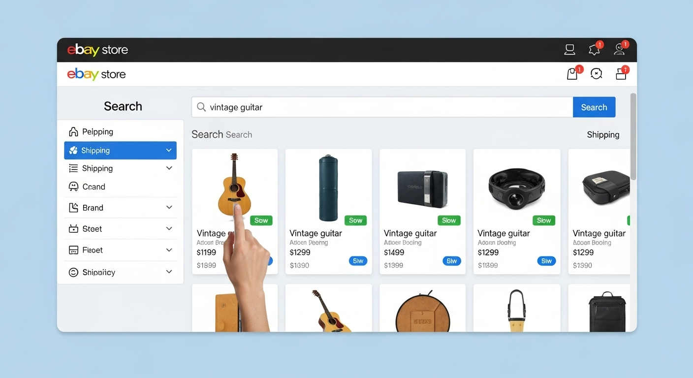  ebay store search