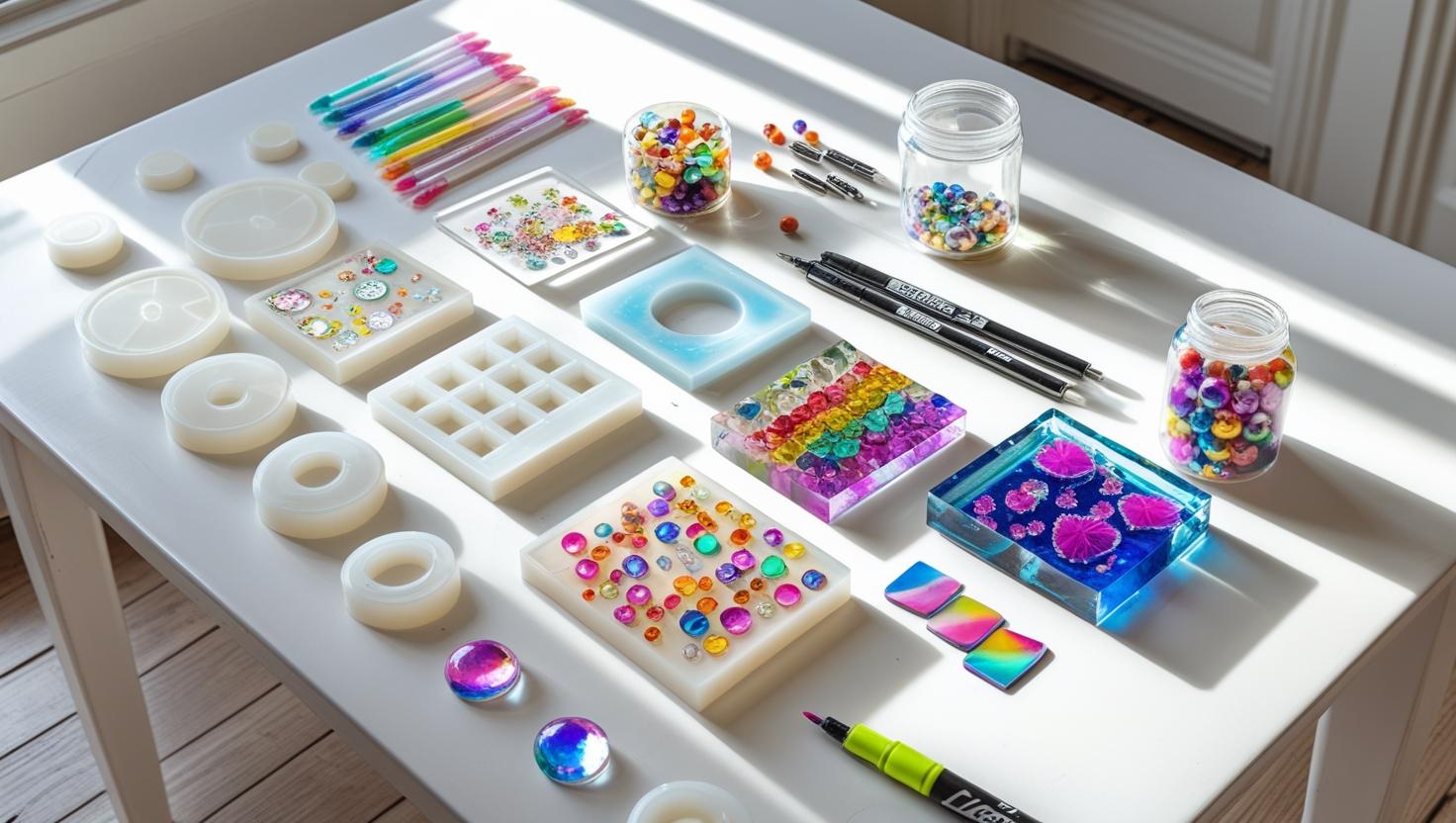 DIY Resin Magnets for the Fridge