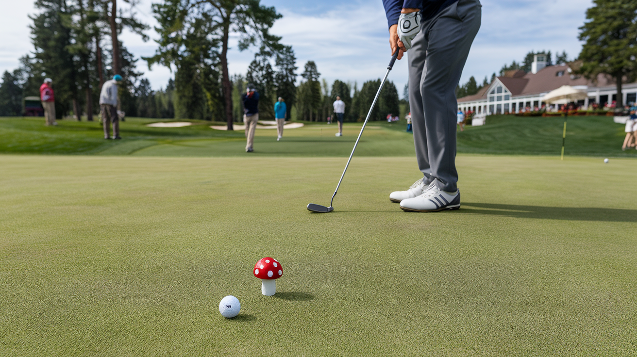 shroom ball marker golf