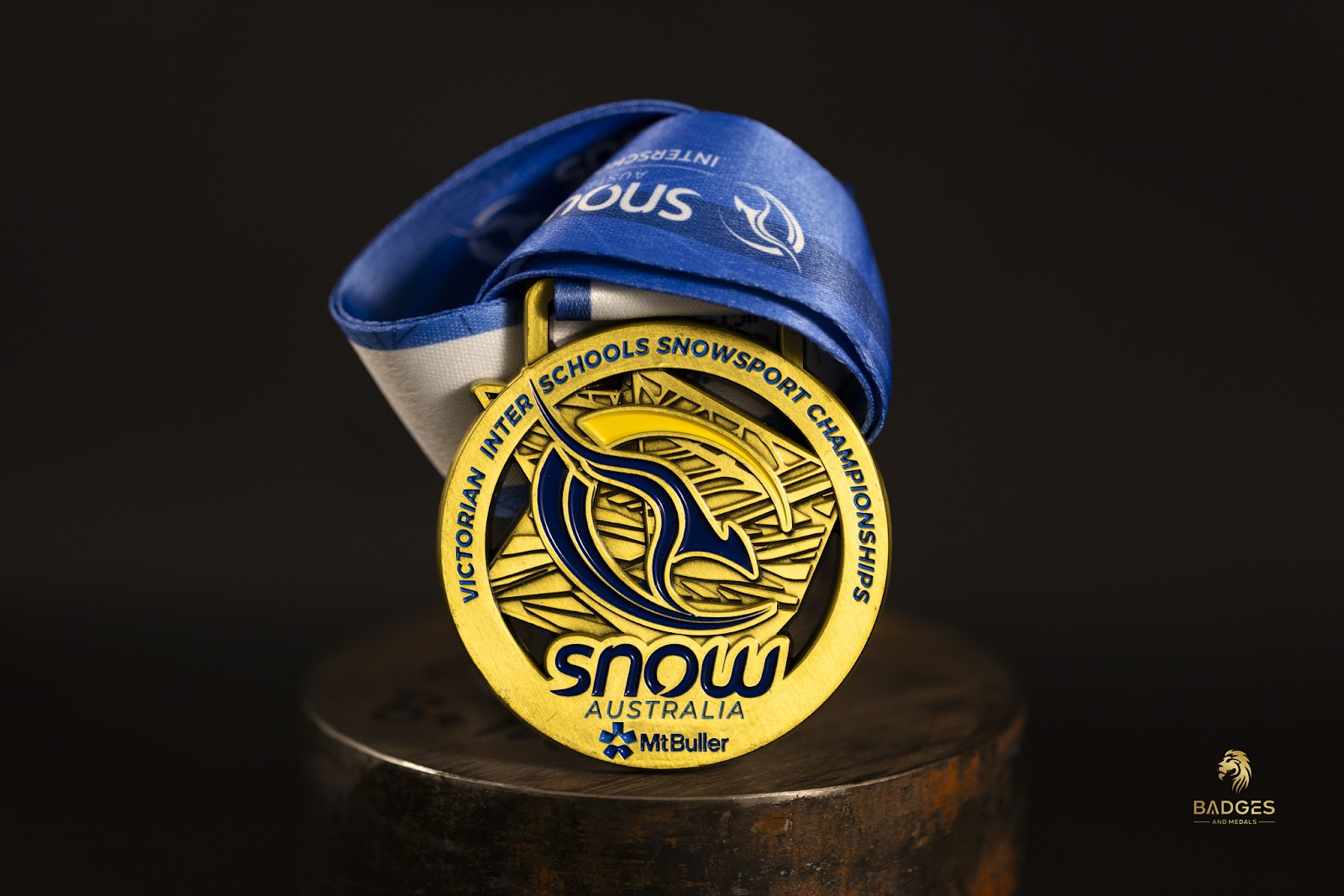 Custom Snow Australia medal