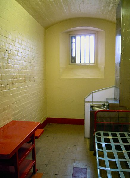 Oscar Wilde’s cell in Reading Gaol