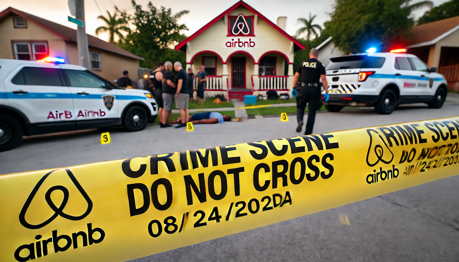 airbnb shooting yesterday 08/24/2024 florida
