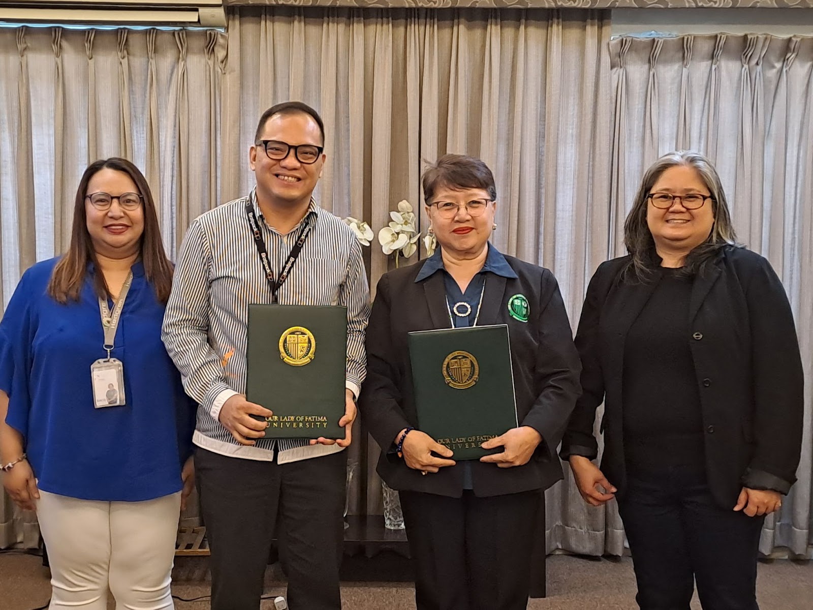 Primer Group of Companies seals their partnership with Our Lady of Fatima University for an Internship Program during a Memorandum of Agreement (MOA) Signing Ceremony on August 22, 2024 in Le Monet Cafe, Valenzuela 