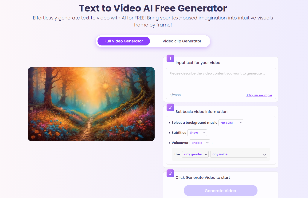 Transform Text to AI Video With Vidnoz AI